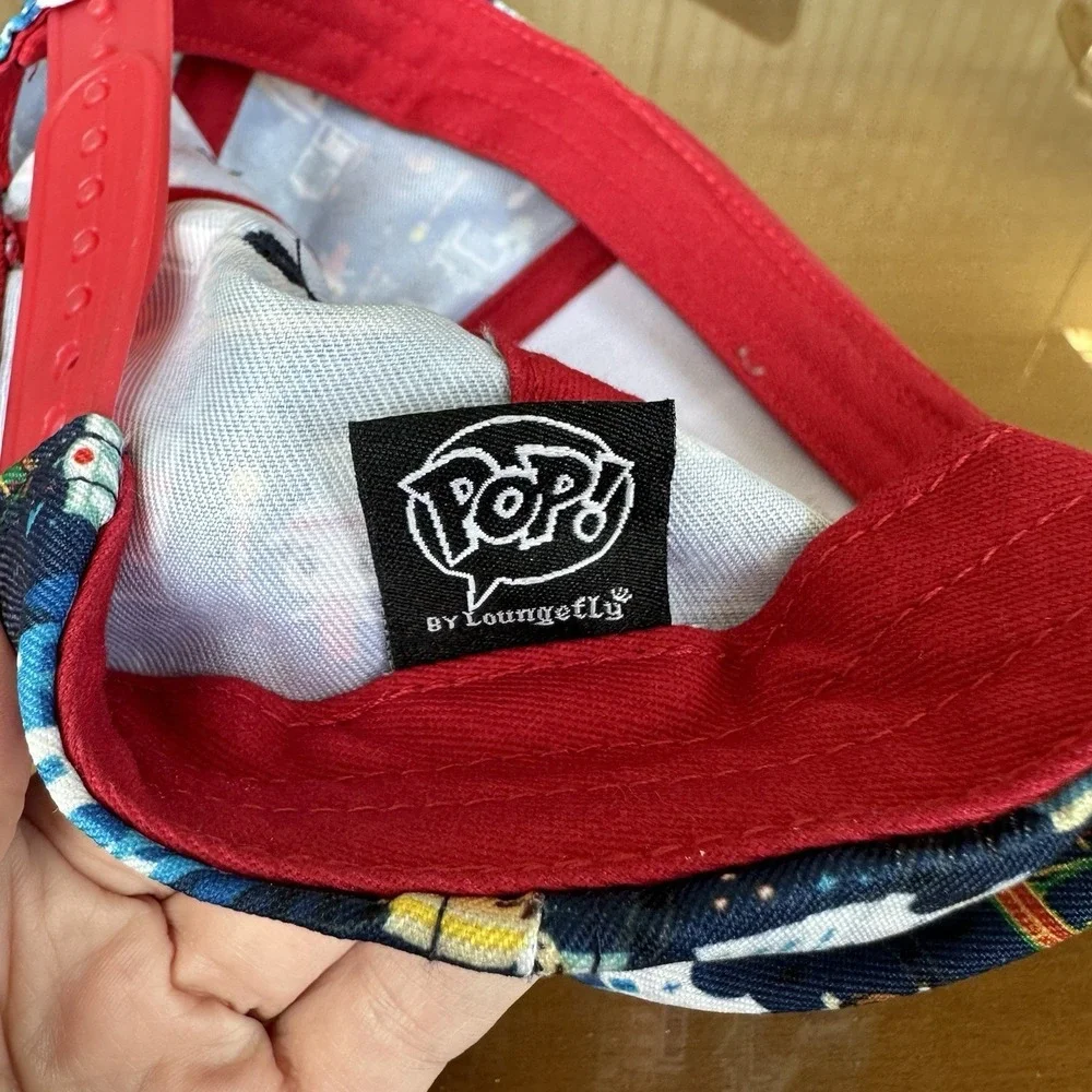 Disney Parks Loungefly Dapper Dans Park Attractions Icons Baseball Cap Hat